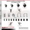 Service Caster 5 Inch 316SS Soft Rubber Swivel 1-1/2 Inch Expanding Stem Caster Brake SCC, 2PK SCC-SS316EX20S514-SRS-2-TLB-2-112 - alternate 4